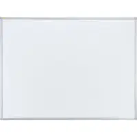 Franken Whiteboard X-tra! Line, wandmontage in staand en liggend formaat, wit geëmailleerd, antimicrobieel, aluminium frame, magnetisch, opbergvak, B 1200 x H 900 mm, SC3803