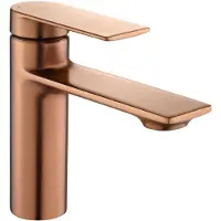 REA Robinet De Lavabo Storm Copper Brush Low