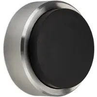 Sotech SO-TECH deurstop HERMES hoogte 15,5 mm gemaakt van massief roestvrij staal Ø 40 mm