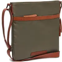 The Chesterfield Brand schoudertas schoudertas Malmo Shoulderbag Steel Green olijfgroen