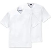 Schiesser - 2-pack American V-hals T-shirts Wit - XXL