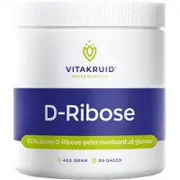 Vitakruid D-Ribose 100% puur geferm uit glucose (450 gram)
