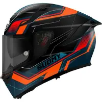 Sonstiges Suomy Speedstar 2 vizierhelm, zwart/oranje, maat 2XL (63)