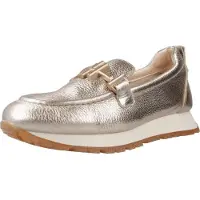 Hispanitas Dames Trainers Kansas goud (37), Leer, 3 tot 5 cm, Geen, Casual, Brons HV253949