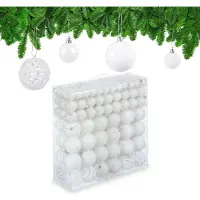 Relaxdays 150x palline-natale