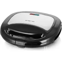 Emerio Tosti Apparaat - 750W - Sandwich maker - Anti-aanbaklaag - Bakplaat - ST-120889 - Zwart