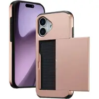 IMoshion Backcover met pasjeshouder voor de Apple iPhone 17 - Rosé Goud