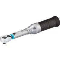 Hazet Momentsleutel 6108-1CT - Draaimomentbereik min-max: 2 – 10 Nm - Nauwkeurigheid: 2% - 1/4 inch (6,3 mm) vierkant massief - Lengte: 198 mm