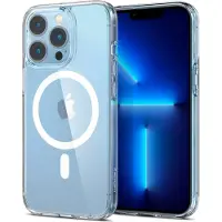 Spigen Ultra Hybrid Backcover MagSafe voor de Apple iPhone 13 Pro - White
