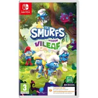 Games Switch The Smurfs Mission Vileaf Smurftastic Edition Code In Box Transparant PAL