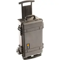 Peli Case 1510MNF Reiskoffer Medium zwart met mobiliteitskit zonder schuim