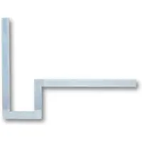 Sola Flenswinkelhaak 500x660mm FW500 gegalvaniseerd staal, flens 125x95mm - 56150801