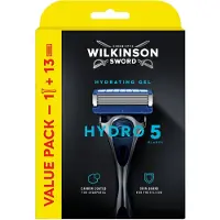 Wilkinson Hydro 5 Razor + 13 blades