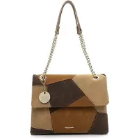 Tamaris Schoudertas 'Gilda' beige / bruin / donkerbruin