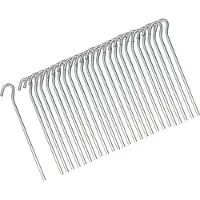 Sporti France Tent Peg 26 Units Zilver