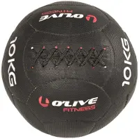 Olive Mini Medicine Ball 10kg Zwart 25 cm