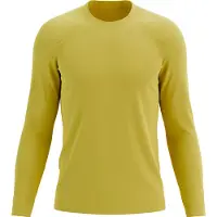 Compressport - Performance Ls Tshirt M Ceylon Yellow voor Heren - Maat L - Geel