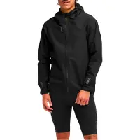 Hoka One One - Trail / Running kleding - M Skybreeze Waterproof Jacket Gtx Black voor Heren - Maat S - Zwart