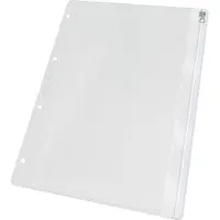 Esselte Leitz Premium Showtas A4 PVC - met Schuifsluiting - Accessoiremap - 4-gaats - 25 Stuks - Transparant