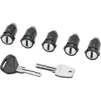 Givi SmartSecurityLock - sleutel + cilinder SLR105, 2 sleutels & 5 doppen