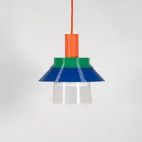 Warren & Laetitia Romi Hanglamp Orange | Green | Blue | 1m