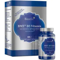 Biostile – BMT D3 Vitamine Microingekapseld – Ingekapselde vitamine d3 voor gezonde botten en tanden – 60 Capsules