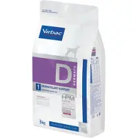 Virbac Hpm Dermatology Support D1 Hondenvoer 3kg