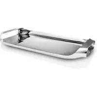 Eva Solo Dienblad 25x43 Cm Gepolijst Staal - Dienbladen Roestvrijstaal Polished Steel - 530601