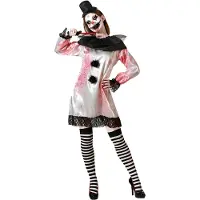 Atosa Clown Halloween Woman Costume Veelkleurig XS-S Kinderen