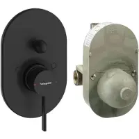 Hansgrohe Zesis S - Inbouwkraan voor 2 functies, met huis, mat zwart 74418670