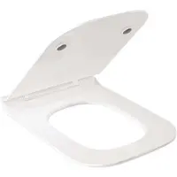 Kludi Resa C - Toiletzitting Slim, SoftClosing, QuickRelease, glanzend wit 28WCS43