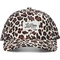 Little Boo Meisjes Petten Leopard Dad Cap - Bruin - Maat 3/7Y - L