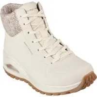 SKECHERS Boots 'Winterstiefel Damen 167988 NAT Kunststoff (Synthetik) in beige' beige