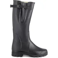 Le Chameau Regenlaars Women Vierzon Jersey Lined Boot Noir-Schoenmaat 41