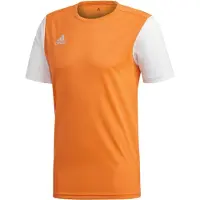 Adidas Functioneel shirt 'Estro 19' neonoranje / wit