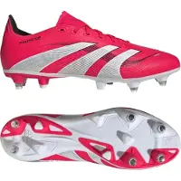 Adidas Voetbalschoen 'Predator League' zilvergrijs / purper / zwart