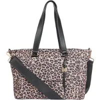 Mosz Laptop Shopper Bag Denise 15.6'' Leopard