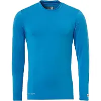 Uhlsport Ondershirt Distinction Colors Cyaan XXXL
