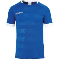 Uhlsport Division Ii Short Sleeve T-shirt Blauw L Man