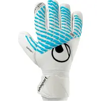 Uhlsport FM Cybertec Supersoft HN Keepershandschoenen Wit Felblauw Zwart