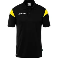 Uhlsport Squad 27 Short Sleeve Polo Zwart M Man