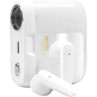 WEKOME Draadloze hoofdtelefoon Bluetooth V5.3 TWS Whit (Draadloze), Koptelefoon, Wit