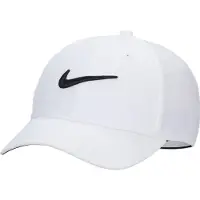 Nike Dri-FIT Club gestructureerde Swoosh pet - Wit | Maat