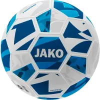 Jako River (Size 5) Trainingsbal - Wit / Marine | Maat: 5