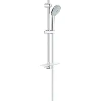 GROHE doucheset Euphoria Massage, 27243, 600mm, slang 1500mm, zeepbakje, chroom, 27243001