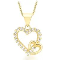 Lucardi Ketting 'Klassisch' goud / zilver