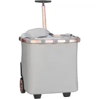 Reisenthel Trolley grijs gemêleerd / rosa