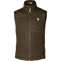 Fjällräven - Buck Fleece Vest - Fleecebodywarmer S, bruin