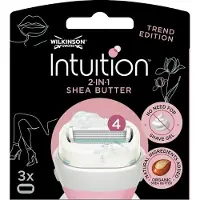 Wilkinson Sword Intuition 2 In 1 Navulmesjes Shea Butter 3 Stuks