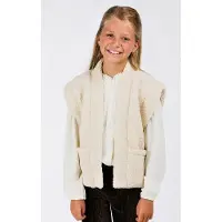 B.NOSY blouse ecru Meisjes Polyester Opstaande kraag Effen - maat 110